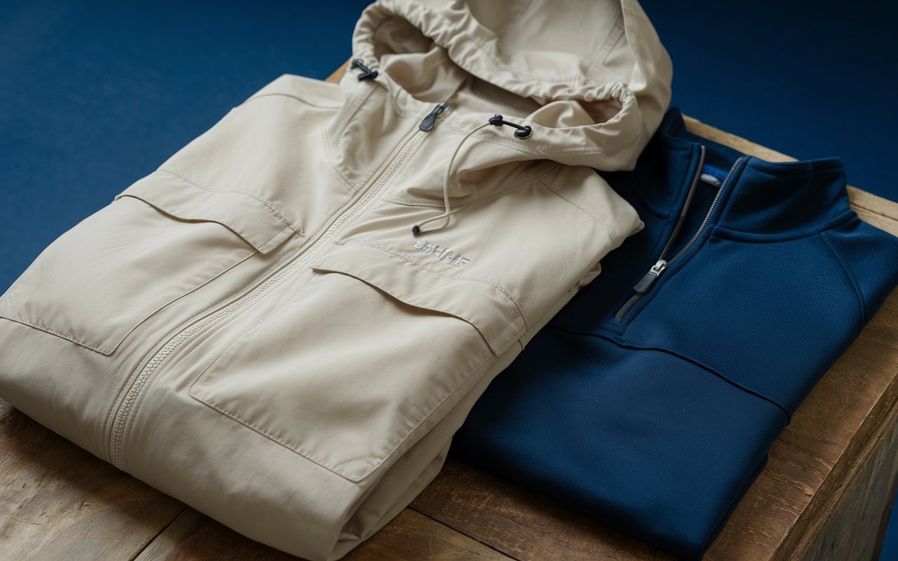 Light Jacket and Zip Sweat