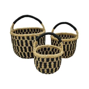 Rd. Woven Basket Set