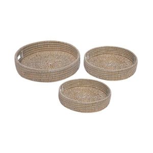 Round Tray (White Fine Plastic)